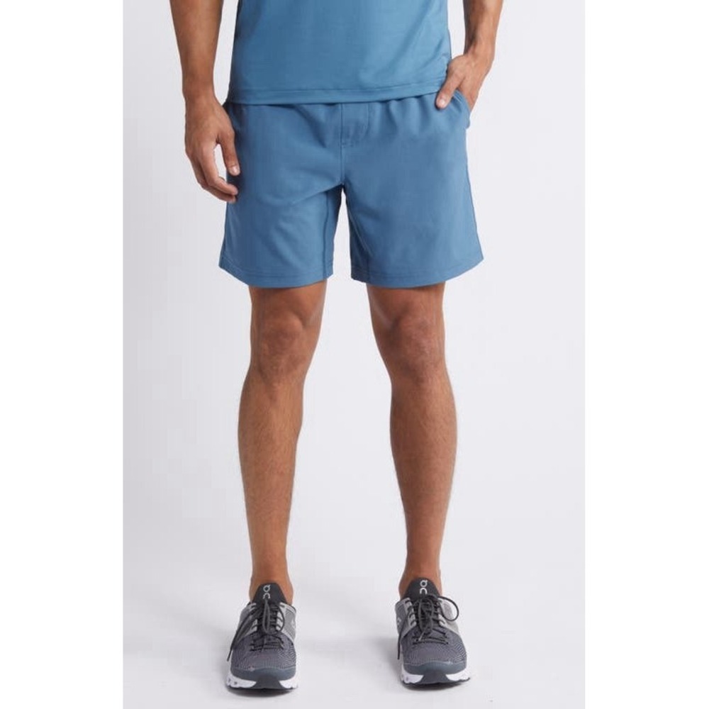 Men's Blue Performance Shorts